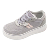 Kids Injection Shoes Knitted Outdoor Breathable Shoes Casual Sports Thick Soled Shoes