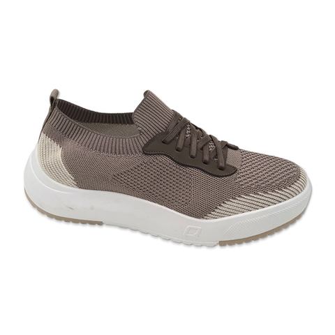 Men's Casual Board Shoes Flexible Knit Sneaker Running Shoes Mesh Upper