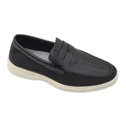 Men's Leather Shoes Comfortable Genuine Leather Shoes Outdoor Gentleman Loafers