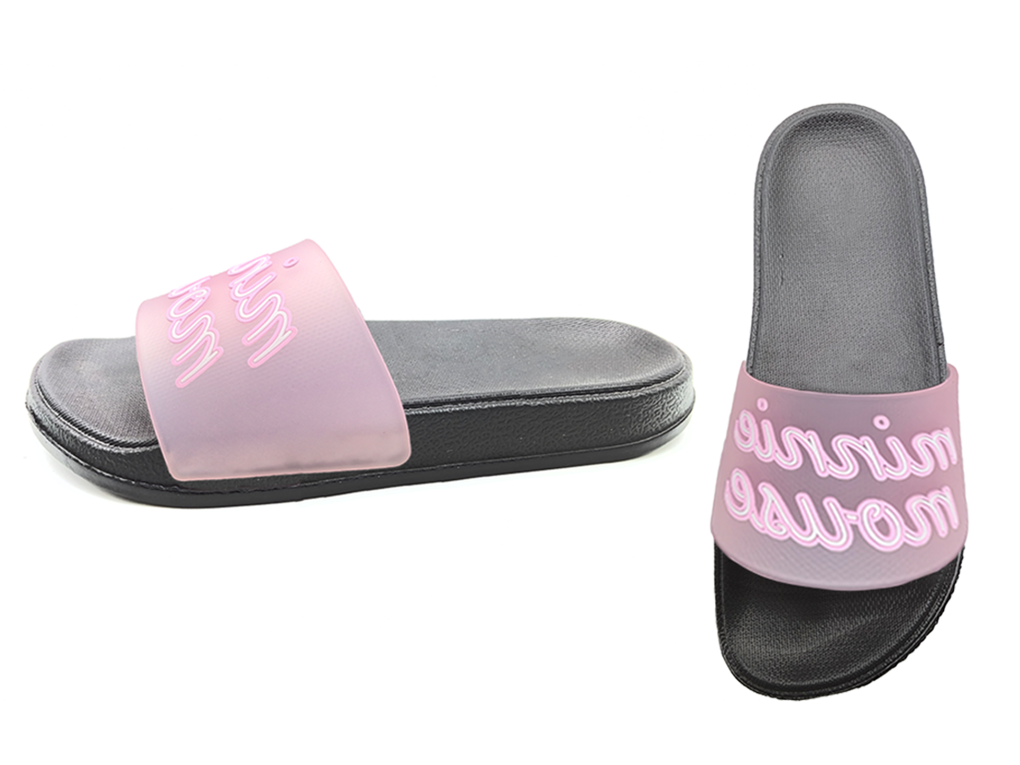 Women's EVA Shoes Two Tone Letter Decoration Fashion Slippers