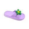 Kids EVA Slippers Cute Sunflower Accessories Slippers Non-Slip Solid Color for Home