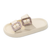 Women’s EVA Rhinestones Sandals Diamond Slippers Sandals With Buckle