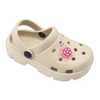 Kid’s EVA Shoes Cute Garden Shoes Baby Girls Solid Color Outdoor Sandals Slippers With Shoe Upper Decoration