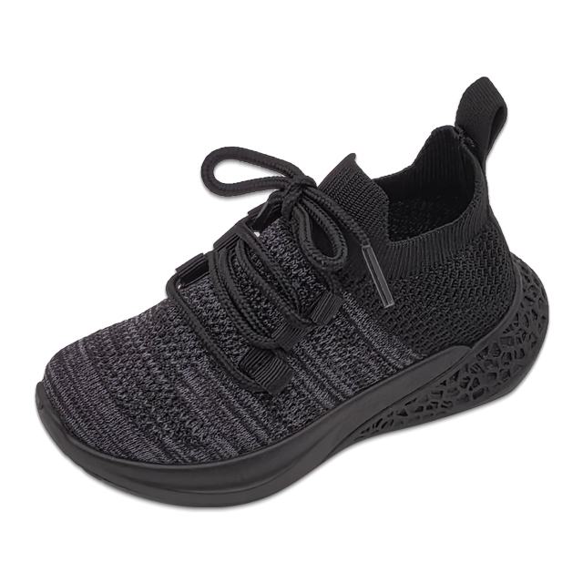Kid's Shoes Casual Sneakers Flying Knitting Upper Injection Shoes