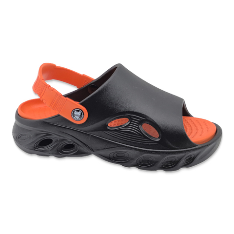 Men's EVA Beach Sandals Fashionable Open-toe Shoes with Soft-soled Summer Two-tone Shoes