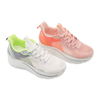 Women Injection Shoes Knitted Outdoor Breathable Gradient Shoes Casual Sports Thick Soled Shoes