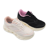Women's Injection Shoes Fitness Running Shoes Sports Thick Soled Knitted Two-tone Sneakers