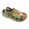 Children's EVA Shoes Solid Color Waterproof Cartoon Tiger Decoration Slippers