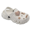 Children's EVA Shoes Summer Outdoor Beach Garden Shoes with Cute Bear Accessories Slipper Anti-skid And Wear-resistant