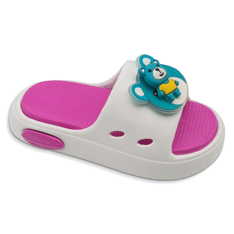 Children's EVA Slippers Cartoon Bear Home Shoes for Boys And Girls Summer Soft Indoor Outdoor Sandals