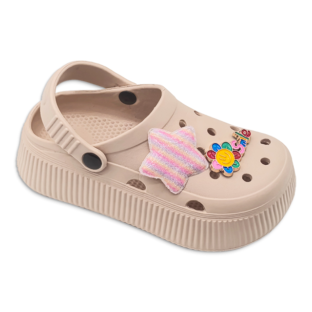 EVA Thick Bottomed Summer Sandals Children's Clogs Girls Cute Garden Shoes Outdoor
