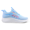 Fashionable Women Sport Shoes Flying Knitted Thick Bottomed Solid Colored Shoes with Letters