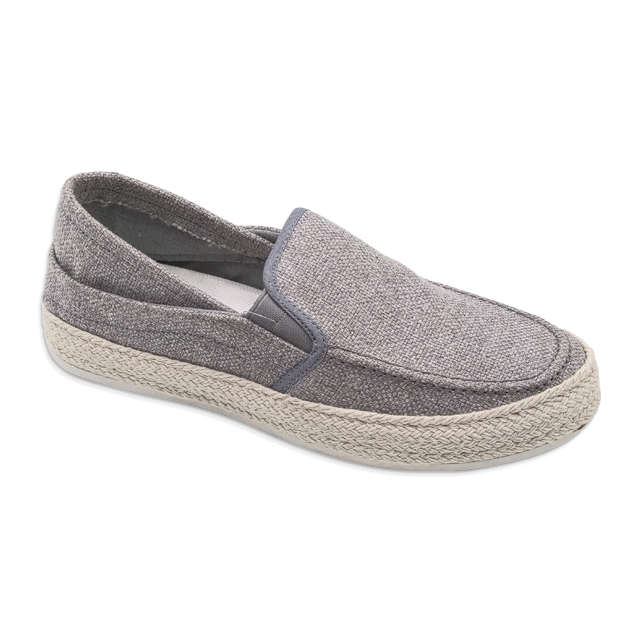 Loafer Men's Flat Canvas Shoes Breathable Casual 
