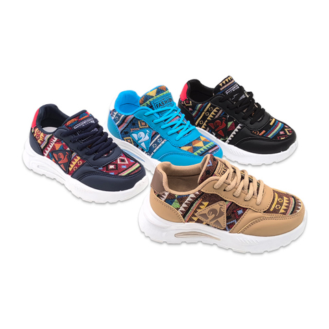 Kid's Injection Shoes Ethnic Style Air Cushioned Sneakers