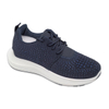 Women's Injection Shoes Flying Knitted Sneakers Breathable Mesh Casual