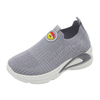 Kid's Injection Shoes Flying Knitted Mesh Thick Soled Fashionable Casual Sneakers