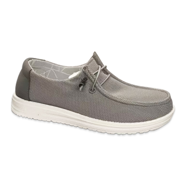 Flying Knitting Men's Injection Shoes Casual Loafers Flax Loafers Anti-Slip Casual Shoes Slip-on