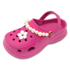 Children's EVA Shoes Beach Sandals For Girls Fashion Sandals with Pearl Chain