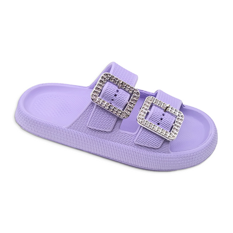 Women’s EVA Rhinestones Sandals Diamond Slippers Sandals With Buckle