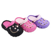 Kid's EVA Clogs Shoes Fashion Girls Shoes Sandals with Exquisite Accessories on The Shoe Upper