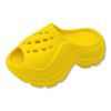 EVA Soft Sole Women's Shoes Outdoor Beach Shoes Girl's Slippers Colorful Solid Color with Thick Bottom 