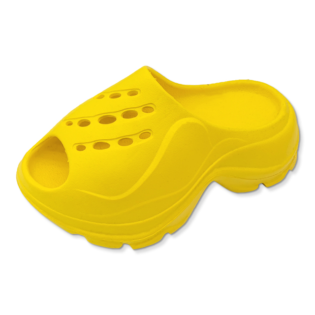 EVA Soft Sole Women's Shoes Outdoor Beach Shoes Girl's Slippers Colorful Solid Color with Thick Bottom 