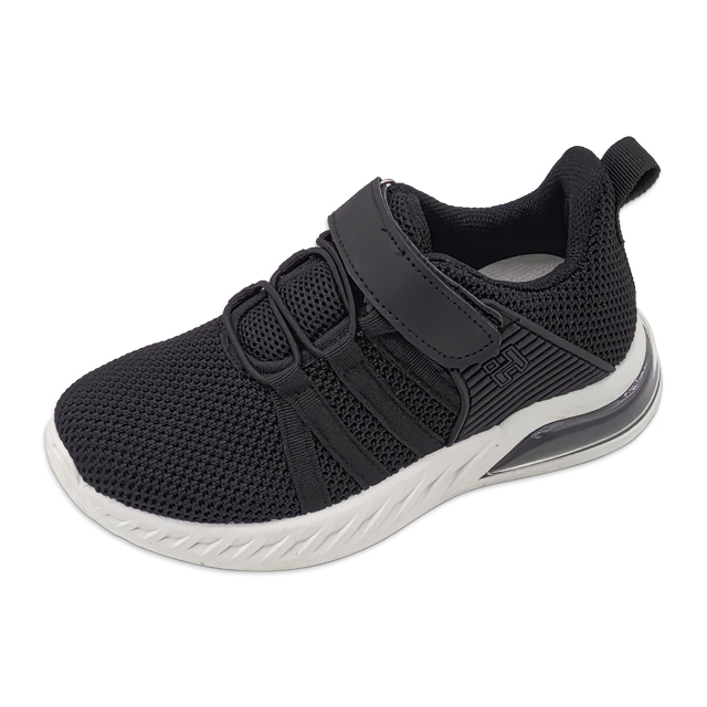 Injection Shoes for Kids Knitted Outdoor Mesh Sports Soft Sole Running Shoes Casual Solid Color