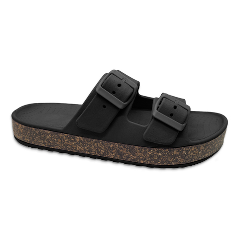 Adjustable Slip on Eva Double Buckle Women's Summer Sandals Slides Slippers for Women Open Toe Summer Slides
