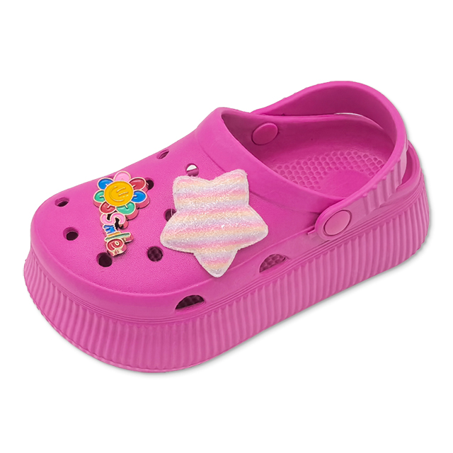 EVA Thick Bottomed Summer Sandals Children's Clogs Girls Cute Garden Shoes Outdoor