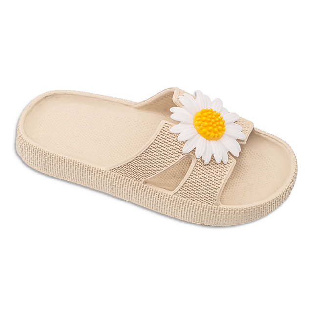 Kids EVA Slippers Cute Daisy Accessories Slippers Solid Color Home Classic For Children