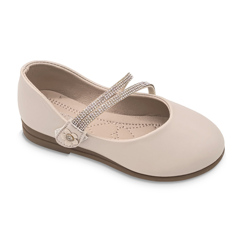 Kid’s Shoes Leisure Leather Shoes Soft Girls With Drill Princess Casual Shoes