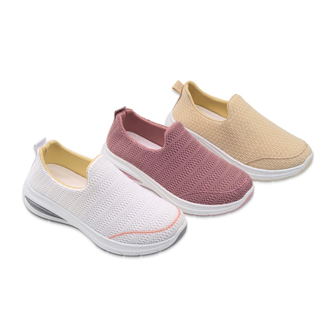 Ladies Breathable Injection Shoes Air Cushioned Fashion Sneakers for Women