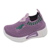 Kid's Injection Shoes Flying Knitted Mesh Fashionable Casual Sports Shoes