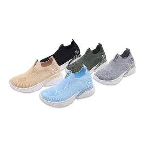 Kid's Injection Shoes Flying Knitted Mesh Casual Shoes