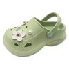 EVA Summer Garden Shoes With Pearls Trend Girl Cute Children Clogs For Girls 