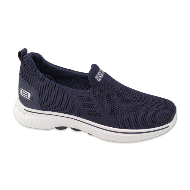 Men's Injection Shoes Fly Woven Casual Thick Soled Walking Shoes