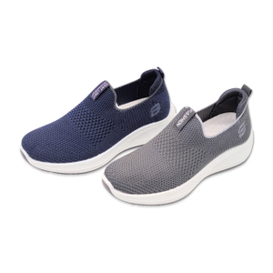 Men's Injection Shoes Fly Woven Non-slip Casual Lace-up Walking Shoes