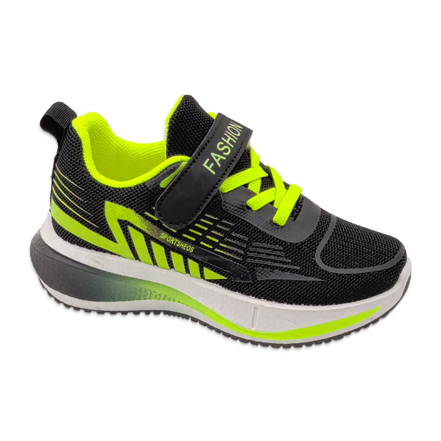 Children Casual Sneakers Unisex Mesh Solid Color Running Shoes