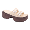 EVA Fashion Sandals Double Buckle Soft Cloud Ladies Shoes Sandalias Platform Sandals