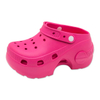 Women's EVA Garden Shoes outside Wear Anti-slip Thick Soled Slippers