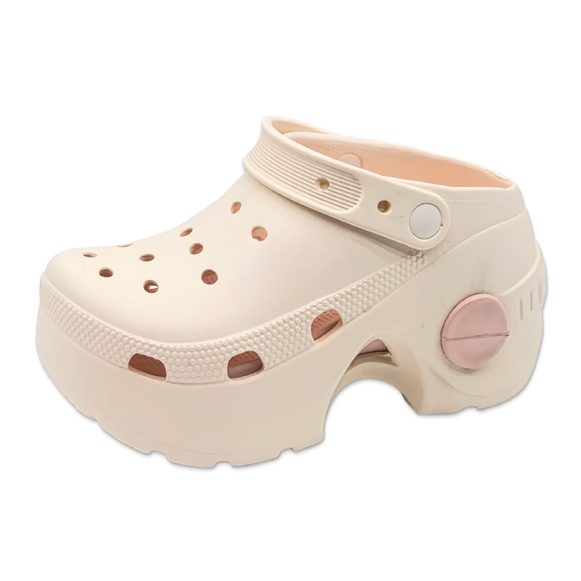 Women's EVA Garden Shoes outside Wear Anti-slip Thick Soled Slippers