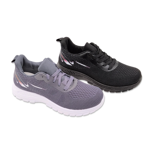 Men's Casual Injection Shoes Flying Knitting Walking Sneakers