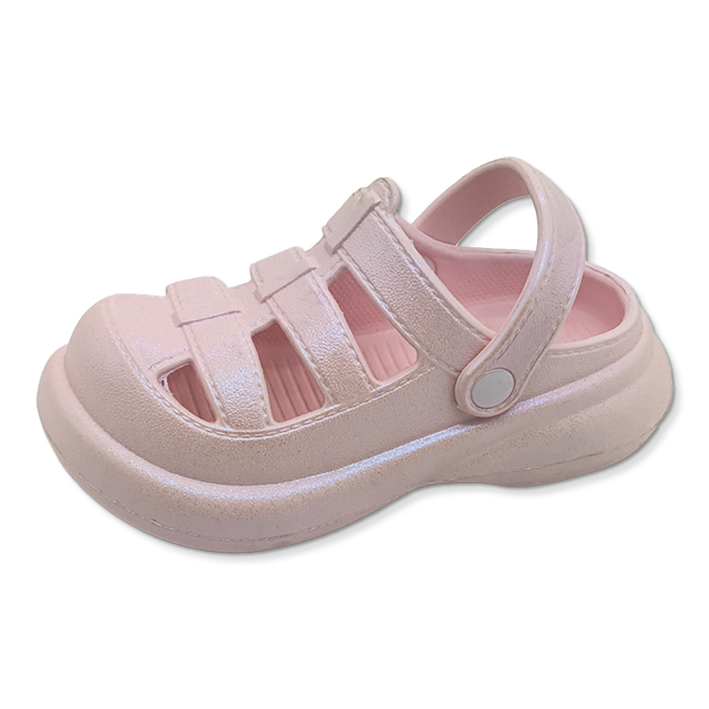 EVA Kids Garden Clogs Slippers Summer Clogs Children's Fashion Trend Sandal Outdoor Wearing with Polarized Color