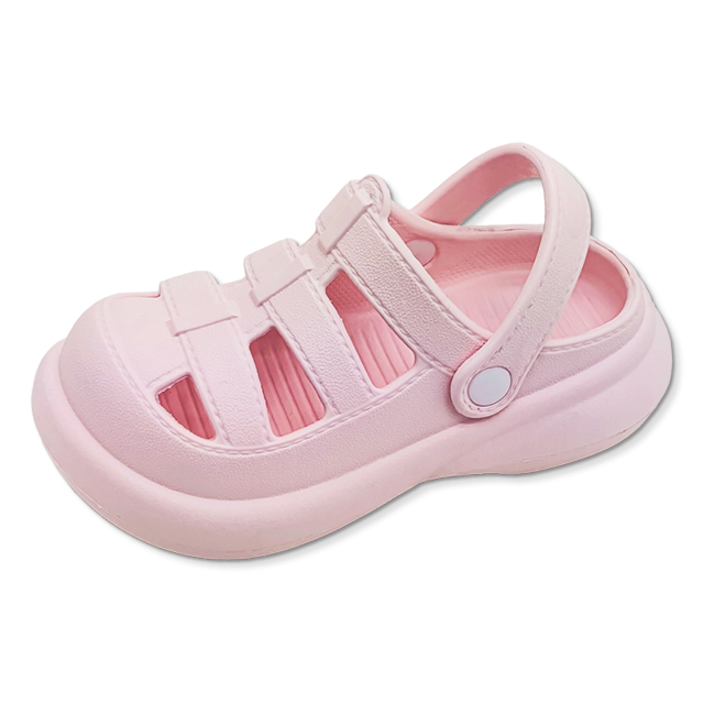 EVA Summer Colorful Children Slippers Kids Sandals Beach Girl’s Shoes Solid Color