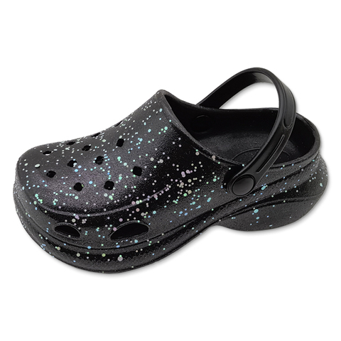 Children's Shoes EVA Closed Toe Sandals Summer Beach Shoes with Sequins