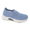Women Shoes Casual Sneakers Flying Knitting Upper PVC Injection Shoes Solid Color