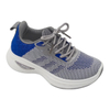 Kid's Injection Shoes Knitted Outdoor Mesh Sports Soft Sole Running Shoes for Boy And Girls Casual Two-tone Thick Soled Shoes