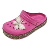 EVA kid's garden shoes girl's closed-toes shoes Upper with butterfly decoration Special material sole