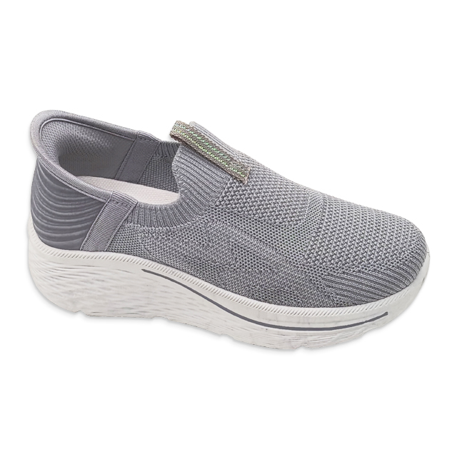 Women Injection Shoes Outdoor Breathable Shoes Casual Walking Thick Soled Shoes Ladies Solid Color Loafers