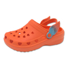Women's EVA Summer Sandals Heart Shoe Hole Girls Cute Garden Shoes Outdoor Shoelaces with Gradient Colored Wings